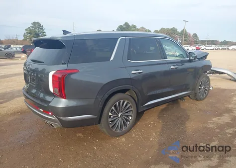 2025 Hyundai Palisade Calligraphy from USA, damaged, VIN KM8R74GE8SU857539